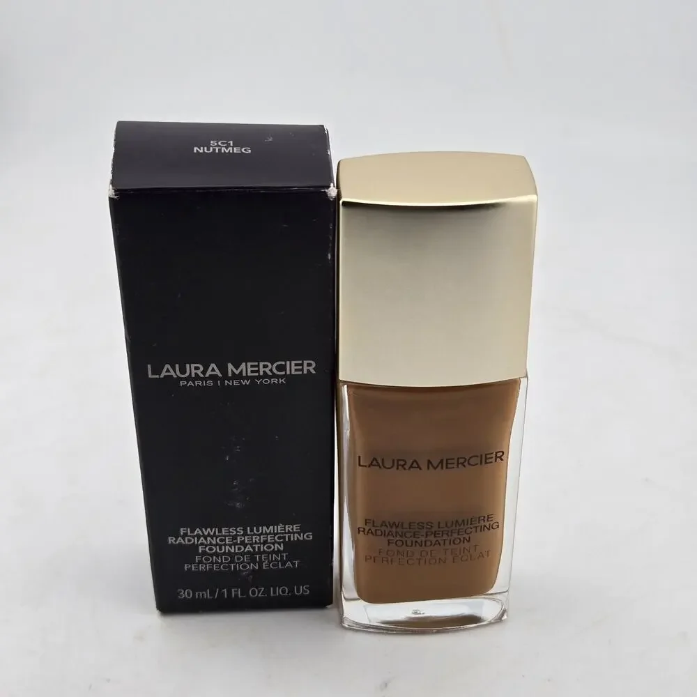 Laura Mercier Flawless Lumiere Radiance Perfecting Foundation 5C1 Nutmeg New